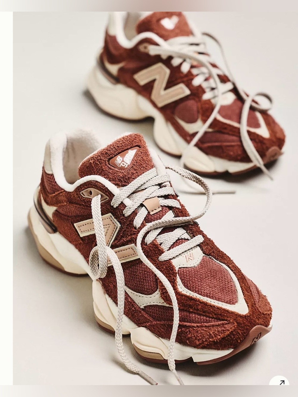 New Balance women /color-Rich oaktimber wolf- Lace-Up Sneakers